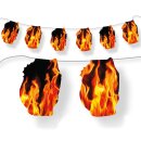 Wimpelkette - Motiv Fire