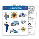 Tattoos - Motiv Polizei